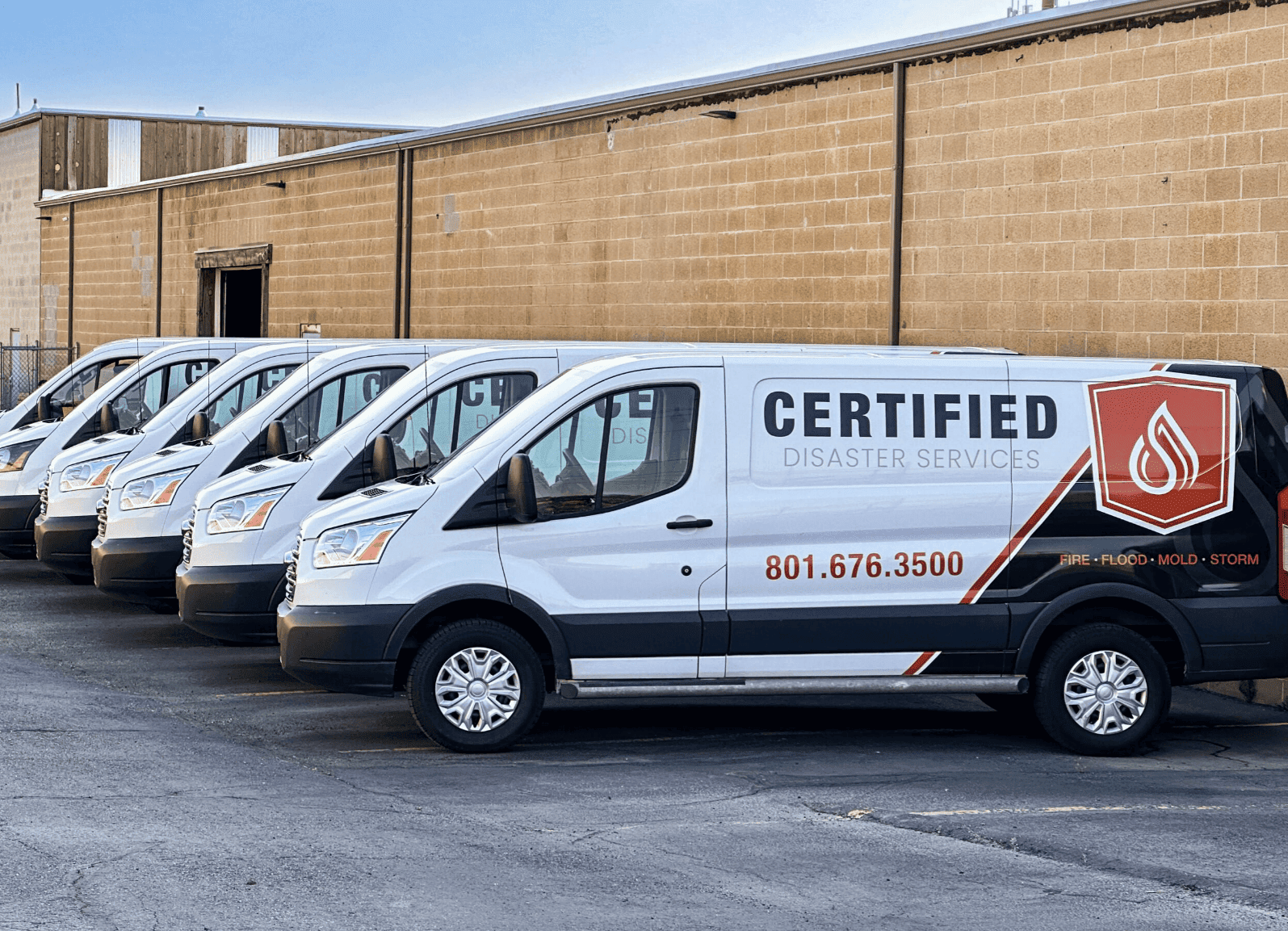 Certified Disaster Services work photo