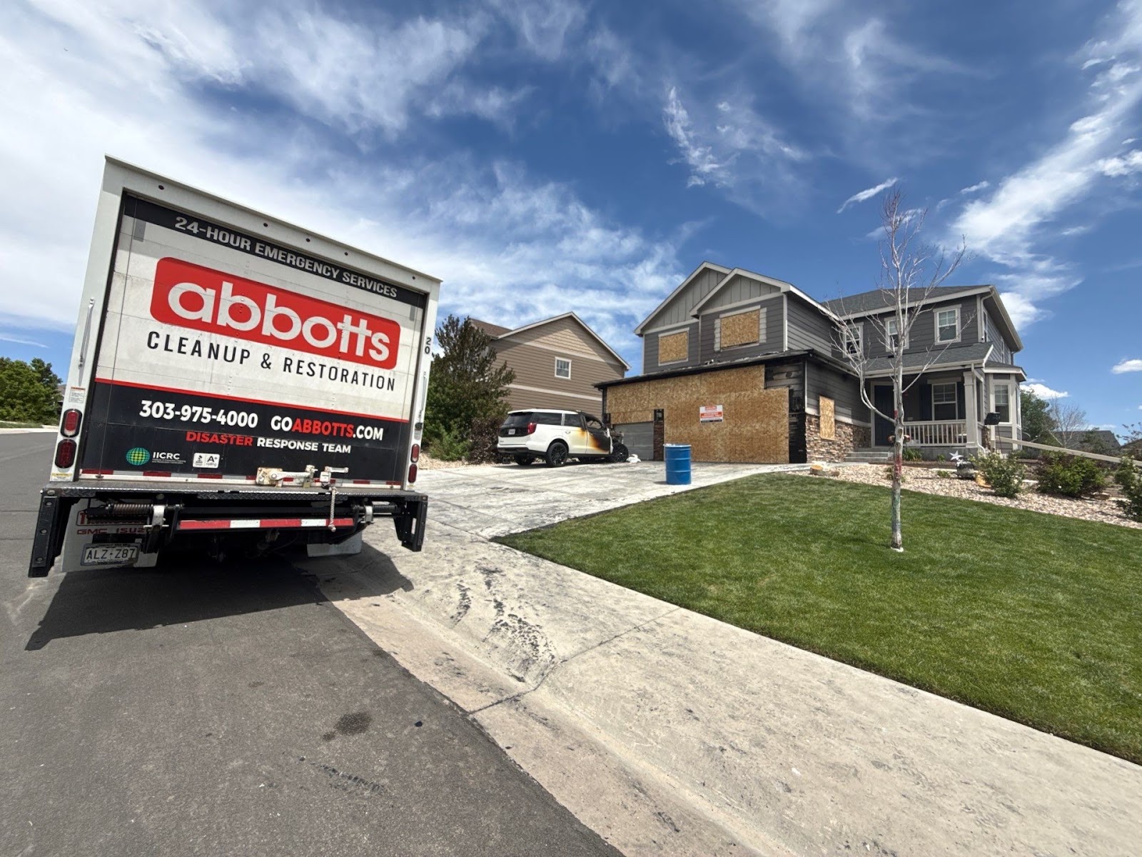Abbotts Cleanup and Restoration work photo