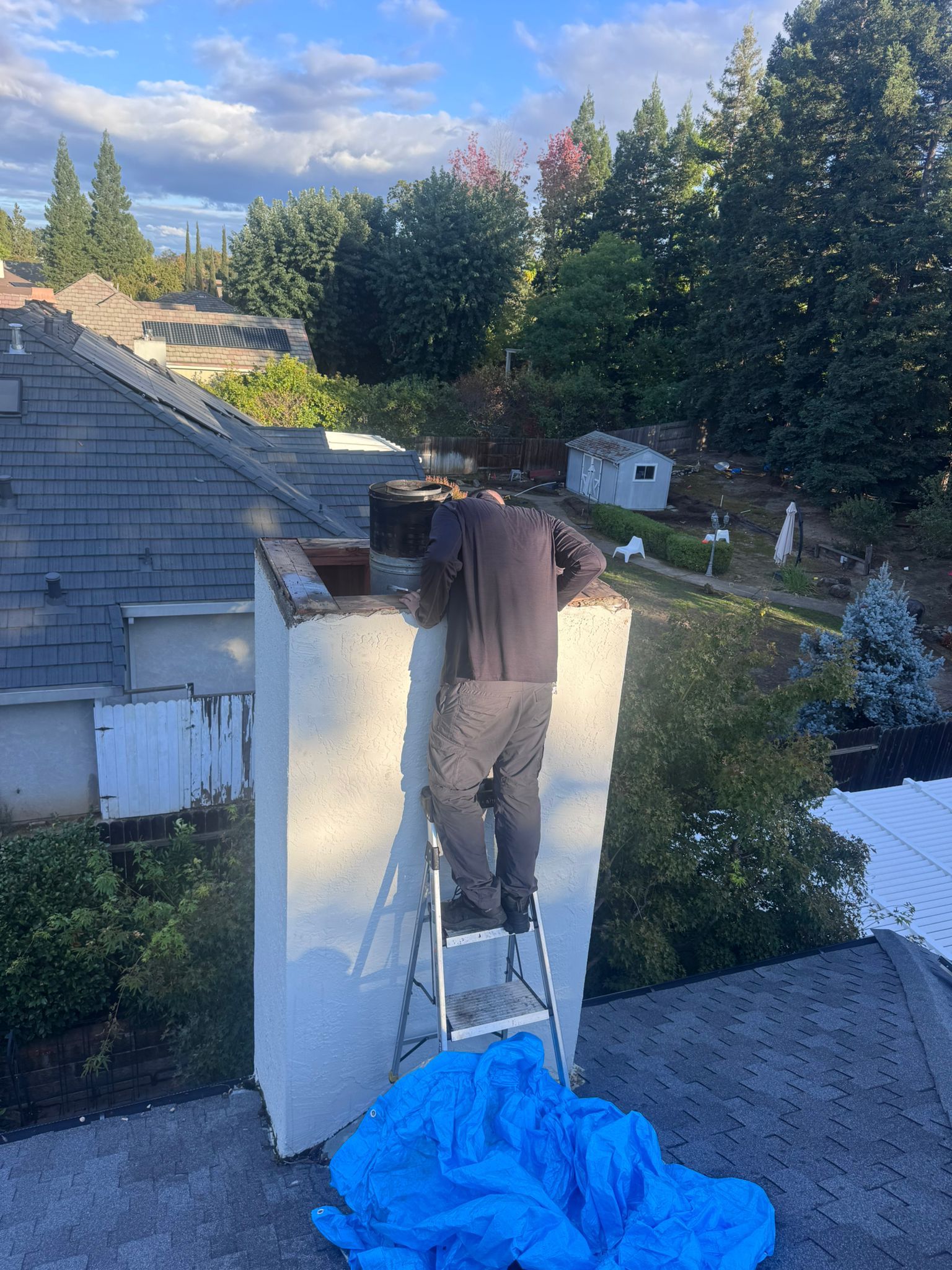 Shoreline Chimney Sweeping work photo