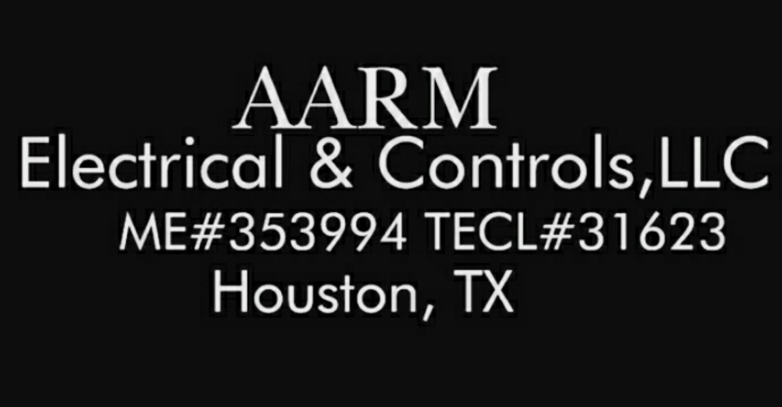 AARM ELECTRICAL & CONTROLS, LLC work photo
