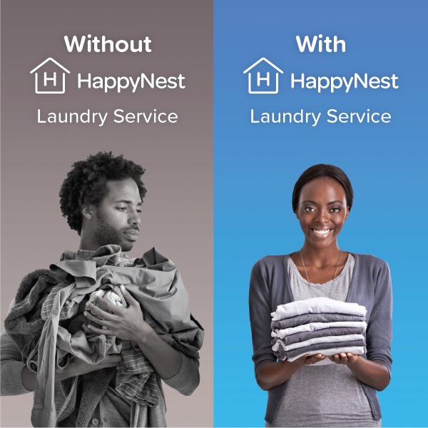 HappyNest Laundry Service work photo