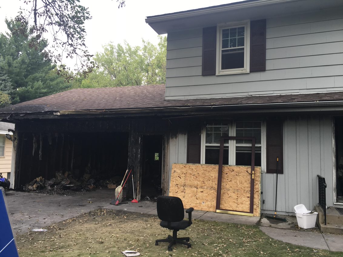 Service Restoration Water Damage & Fire Repair Minneapolis work photo