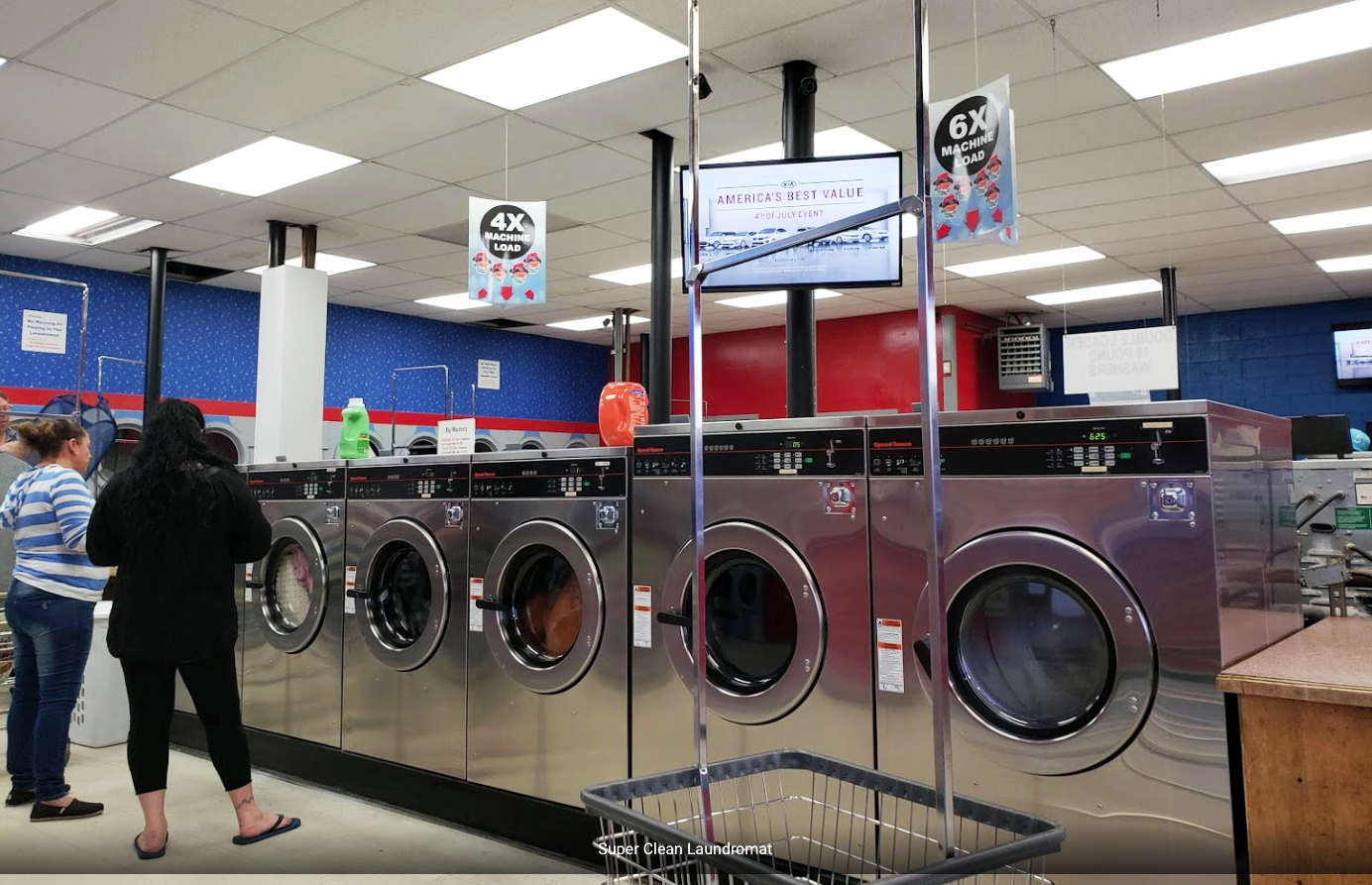 Super Clean Laundromat work photo