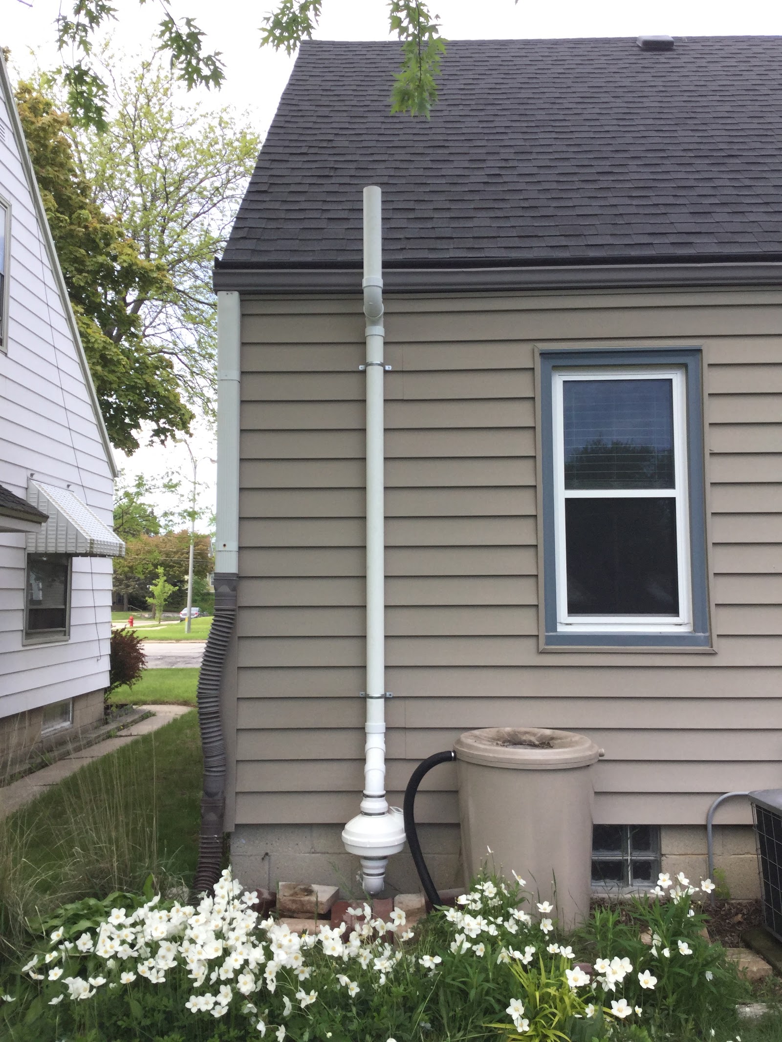 Lifetime Radon Mitigation Milwaukee work photo