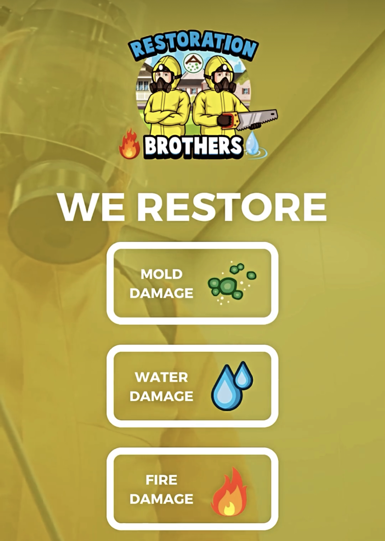 Restoration Brothers Mold inspections -Water & Fire damaged services work photo