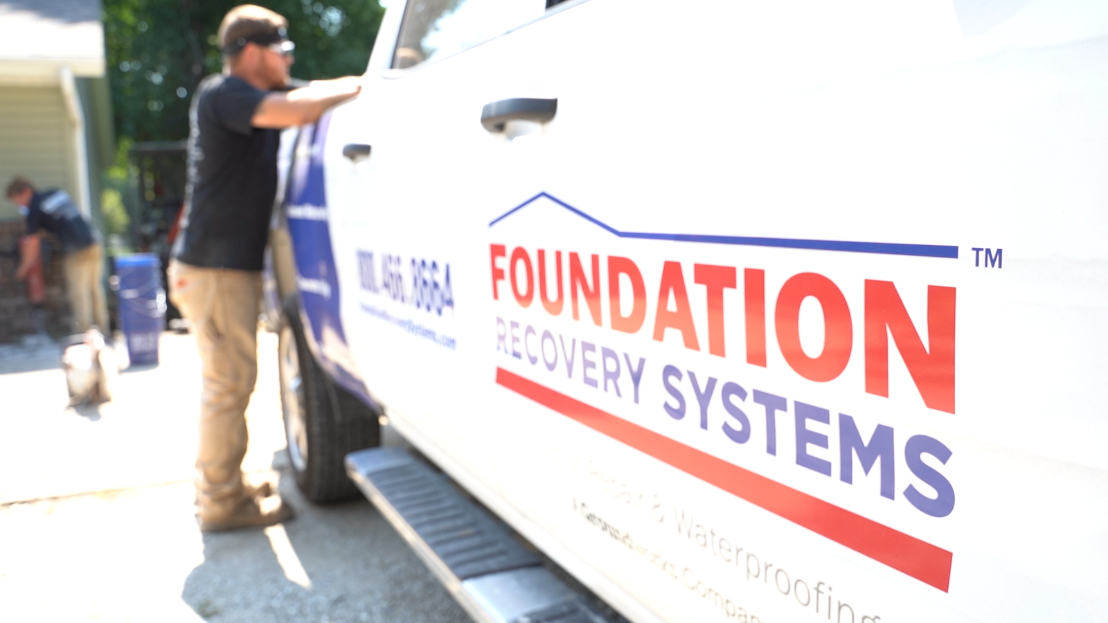 Foundation Recovery Systems work photo