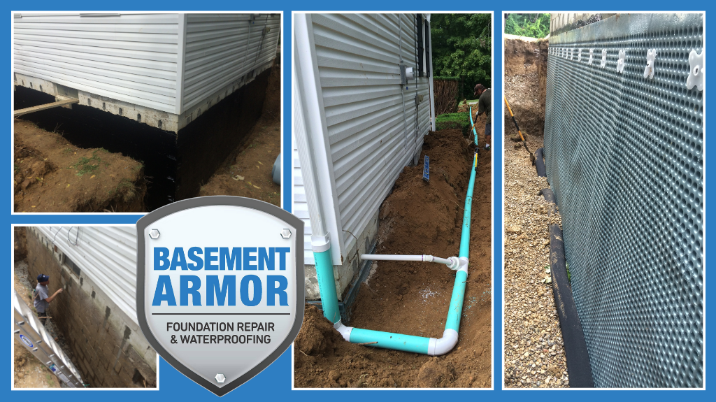 Basement Armor work photo