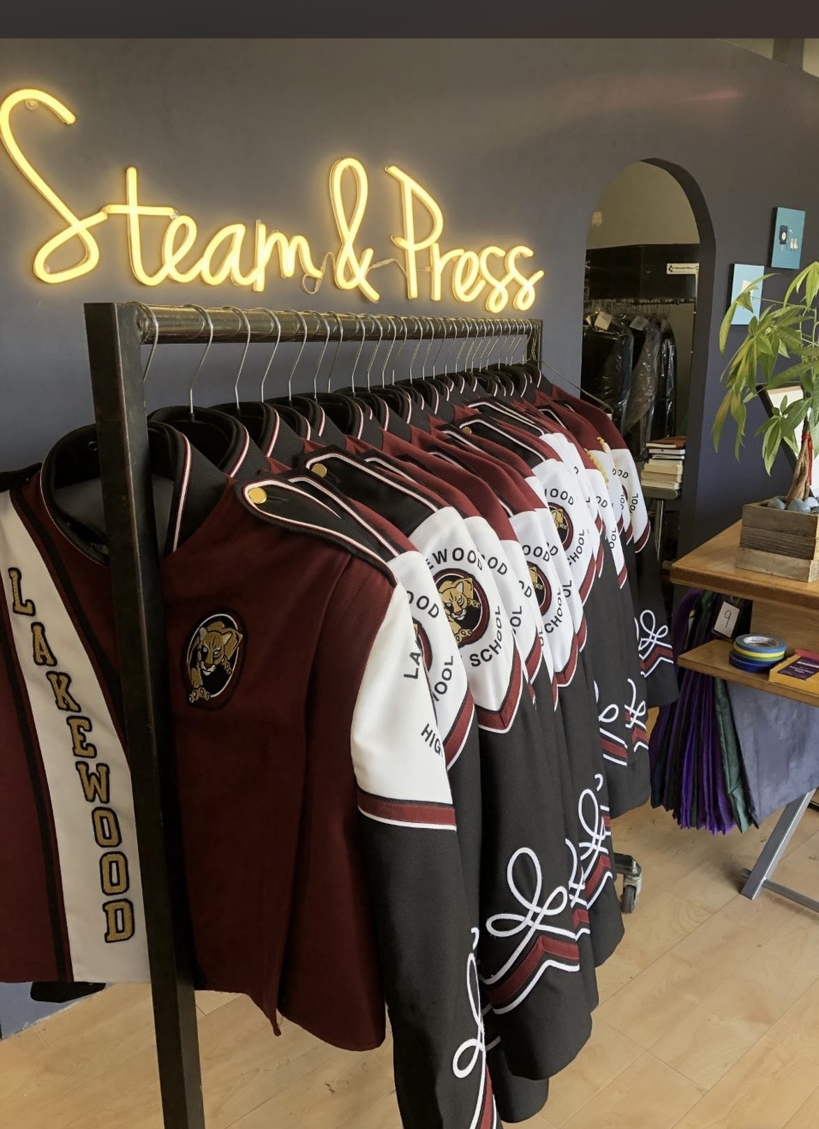 Steam & Press work photo