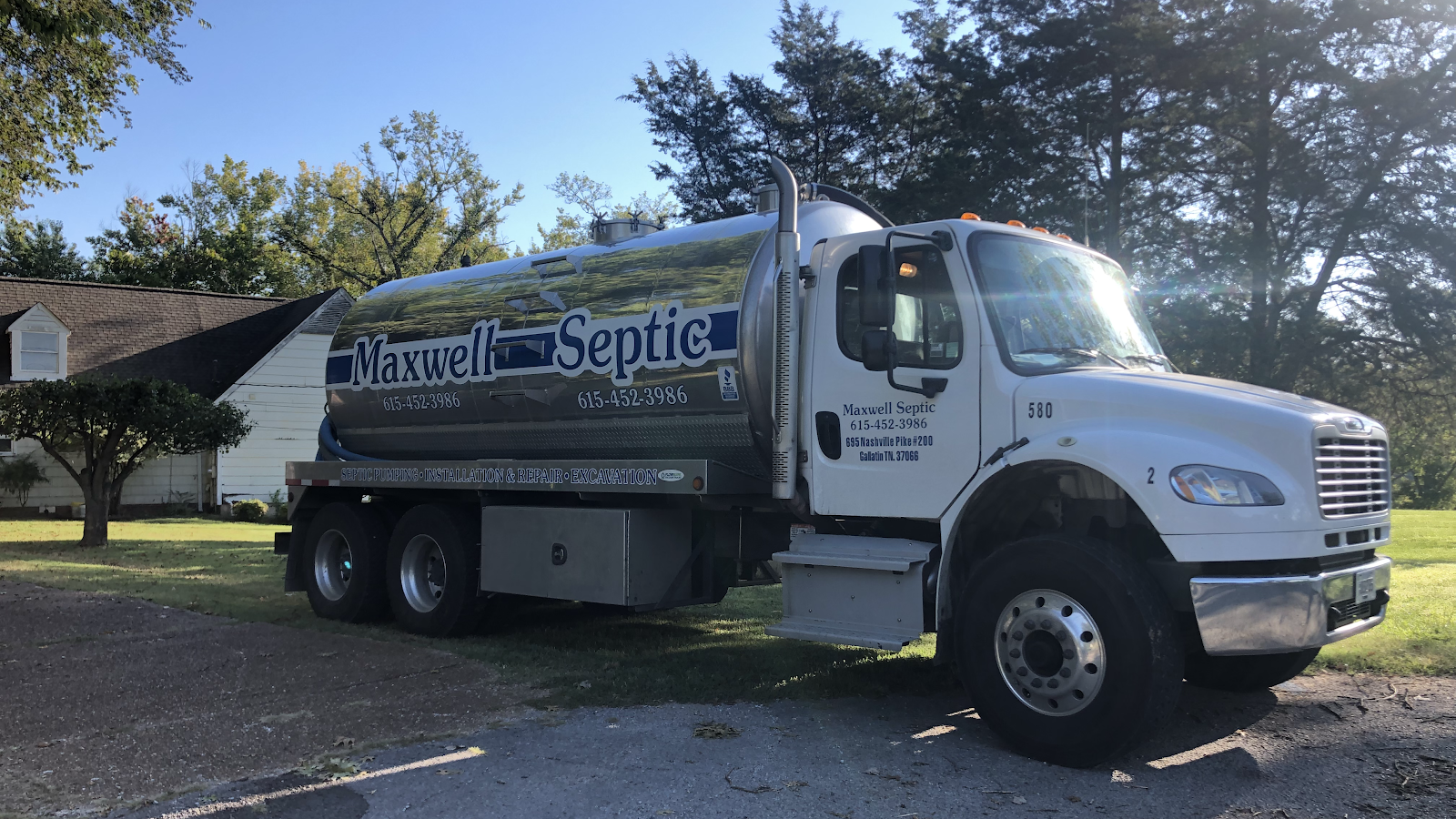 Maxwell Septic Pumping cover photo