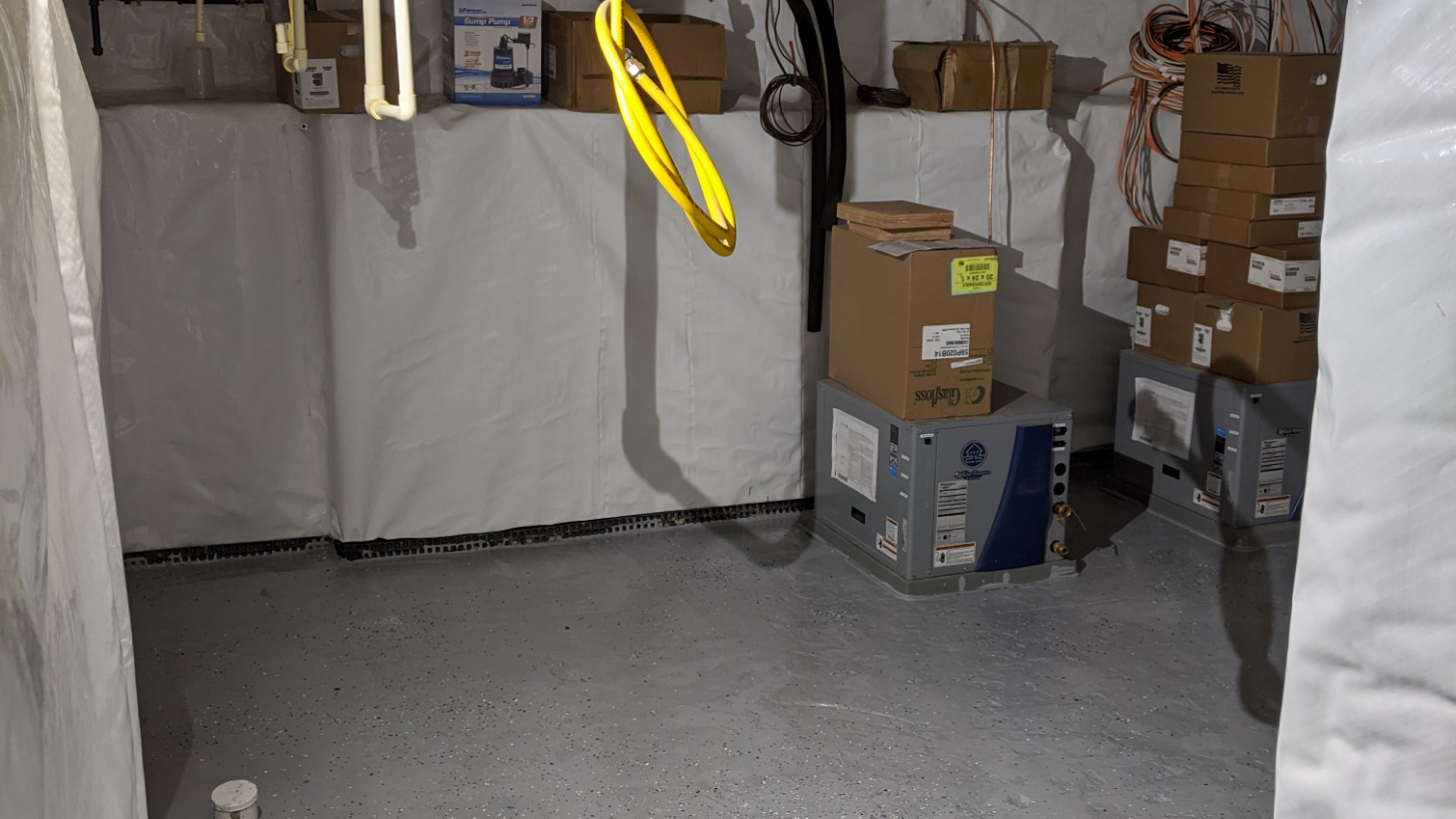 Oriole Basement Waterproofing & Foundation Repair work photo