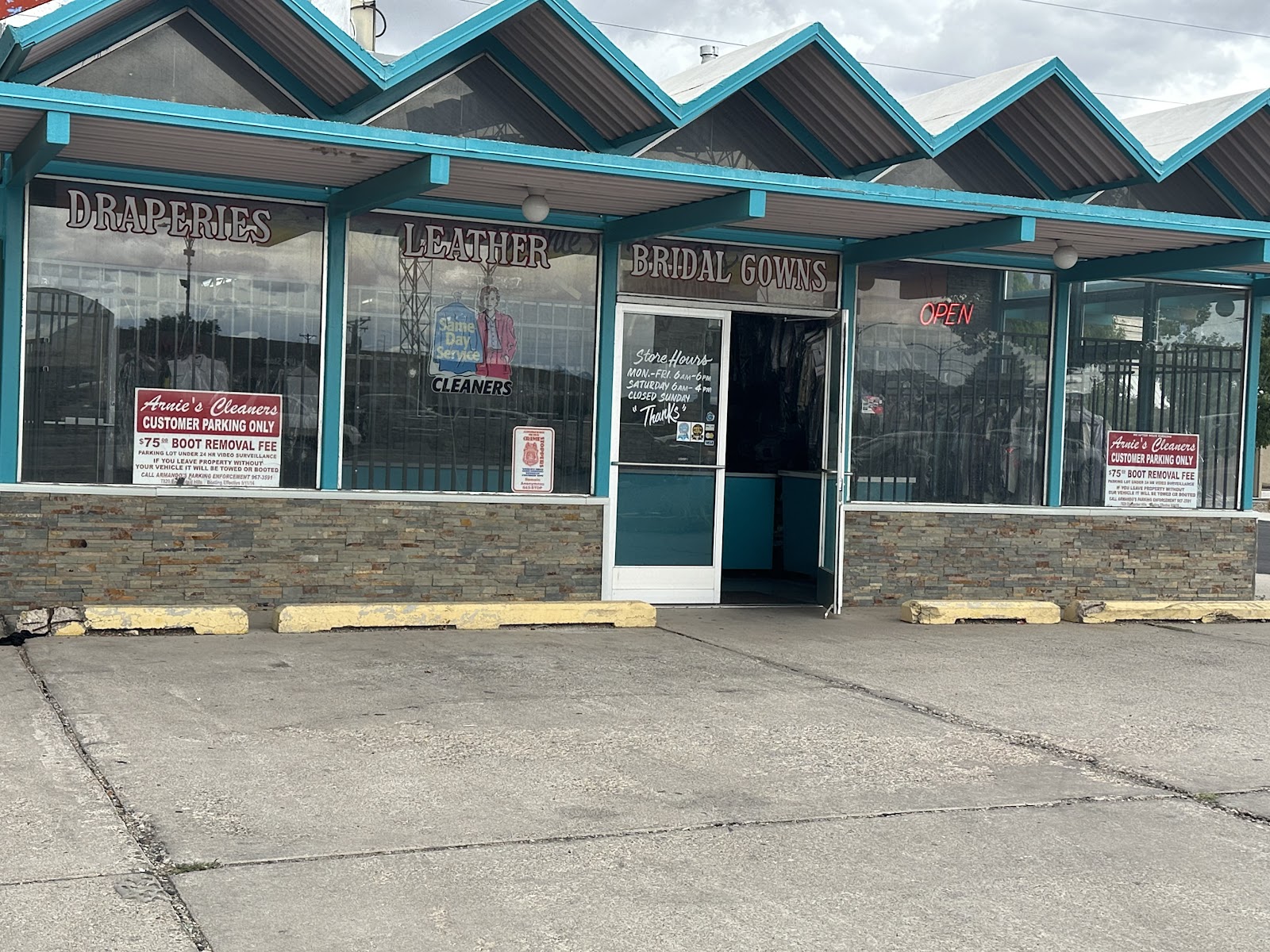 Arnie's Cleaners work photo