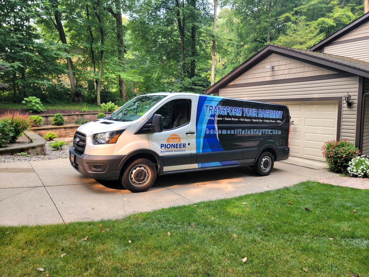 Pioneer Basement Solutions work photo