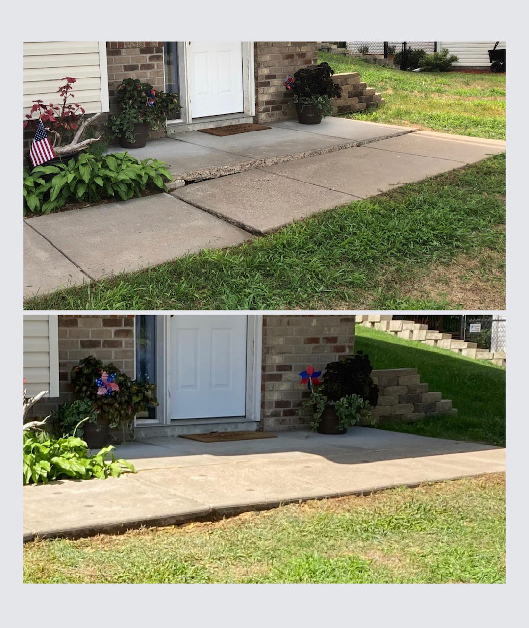 Professional Concrete Leveling LLC work photo