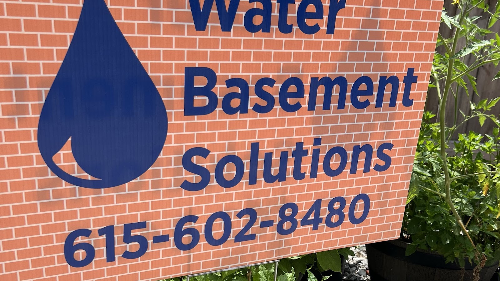 Water Basement Solutions work photo