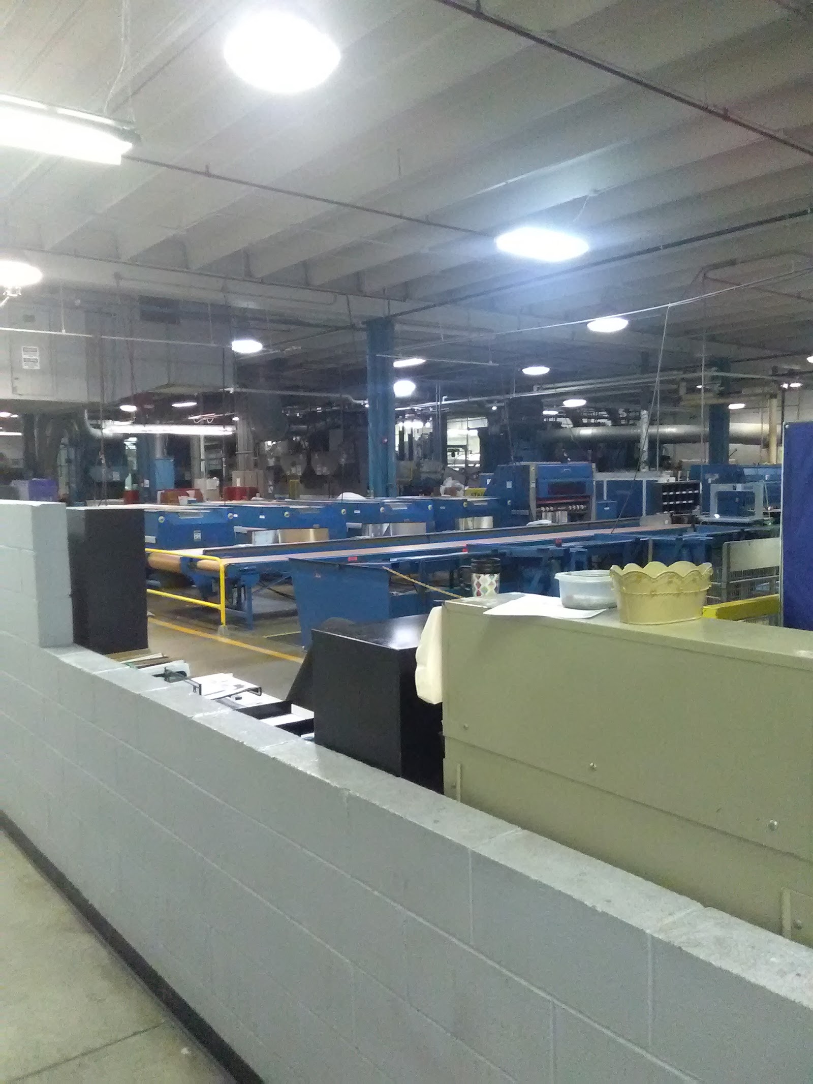 Virginia Hospital Laundry work photo