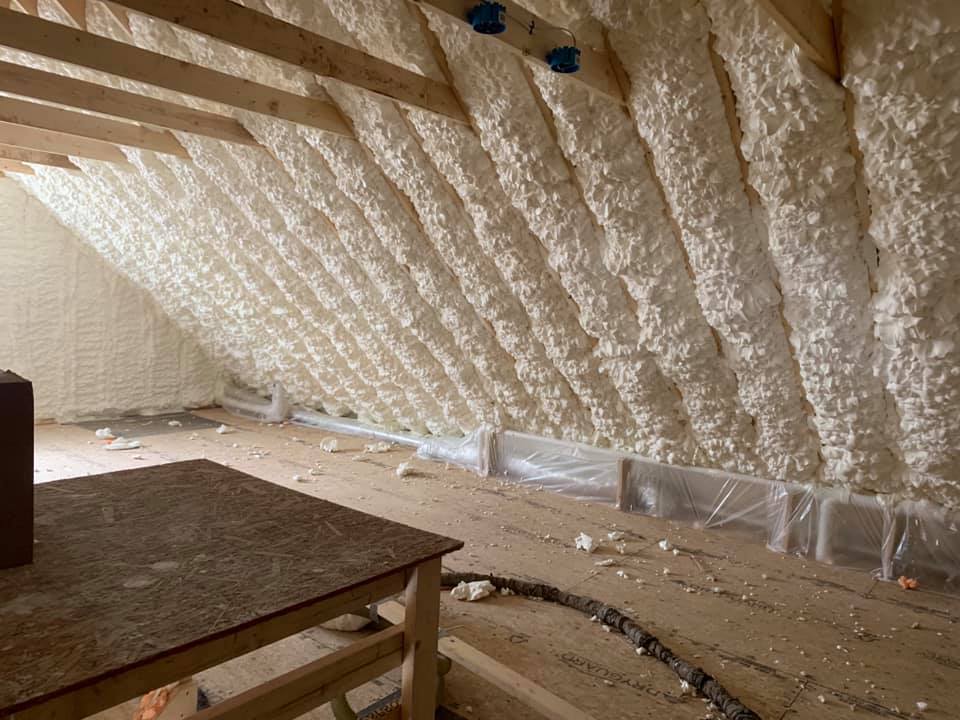 Efficiency Spray Foam Insulation Dallas work photo