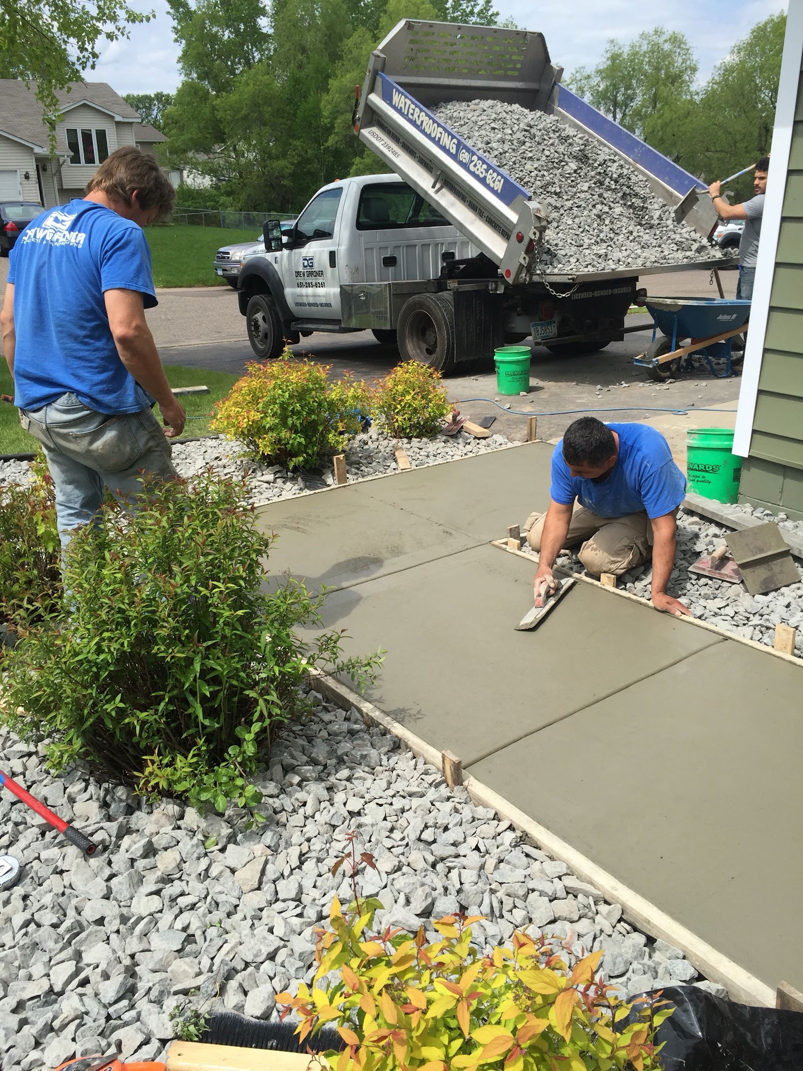 Drew Gardner Concrete and Waterproofing work photo