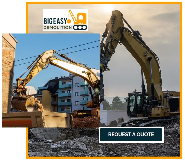 Big Easy Demolition: New Orleans Concrete & Demolition Company work photo