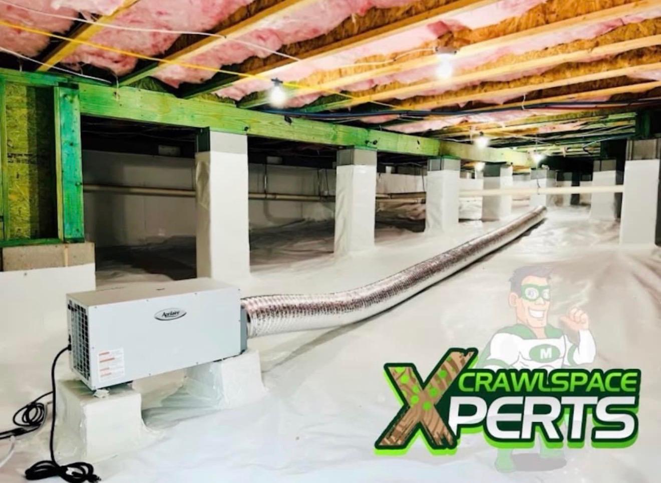 Crawlspace Xperts work photo