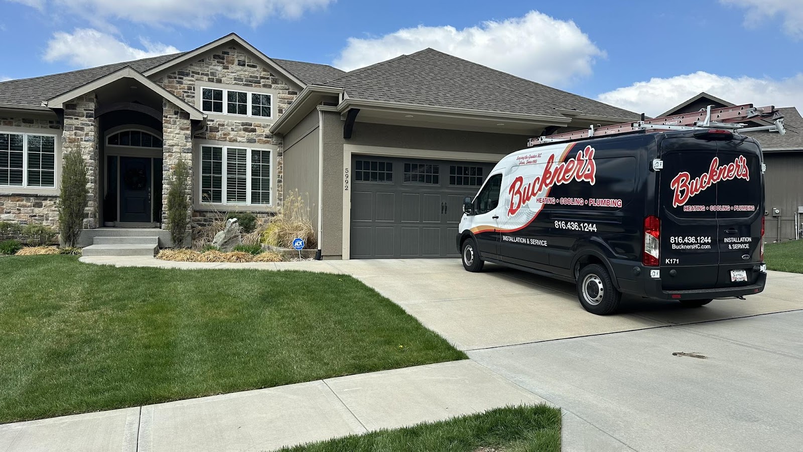 Buckner's Heating, Cooling, and Plumbing work photo