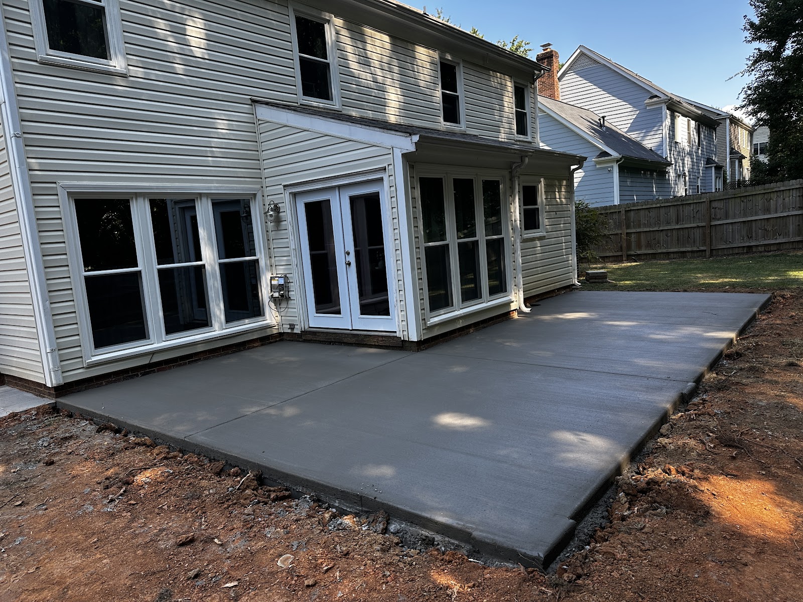 Venture Concrete Charlotte work photo