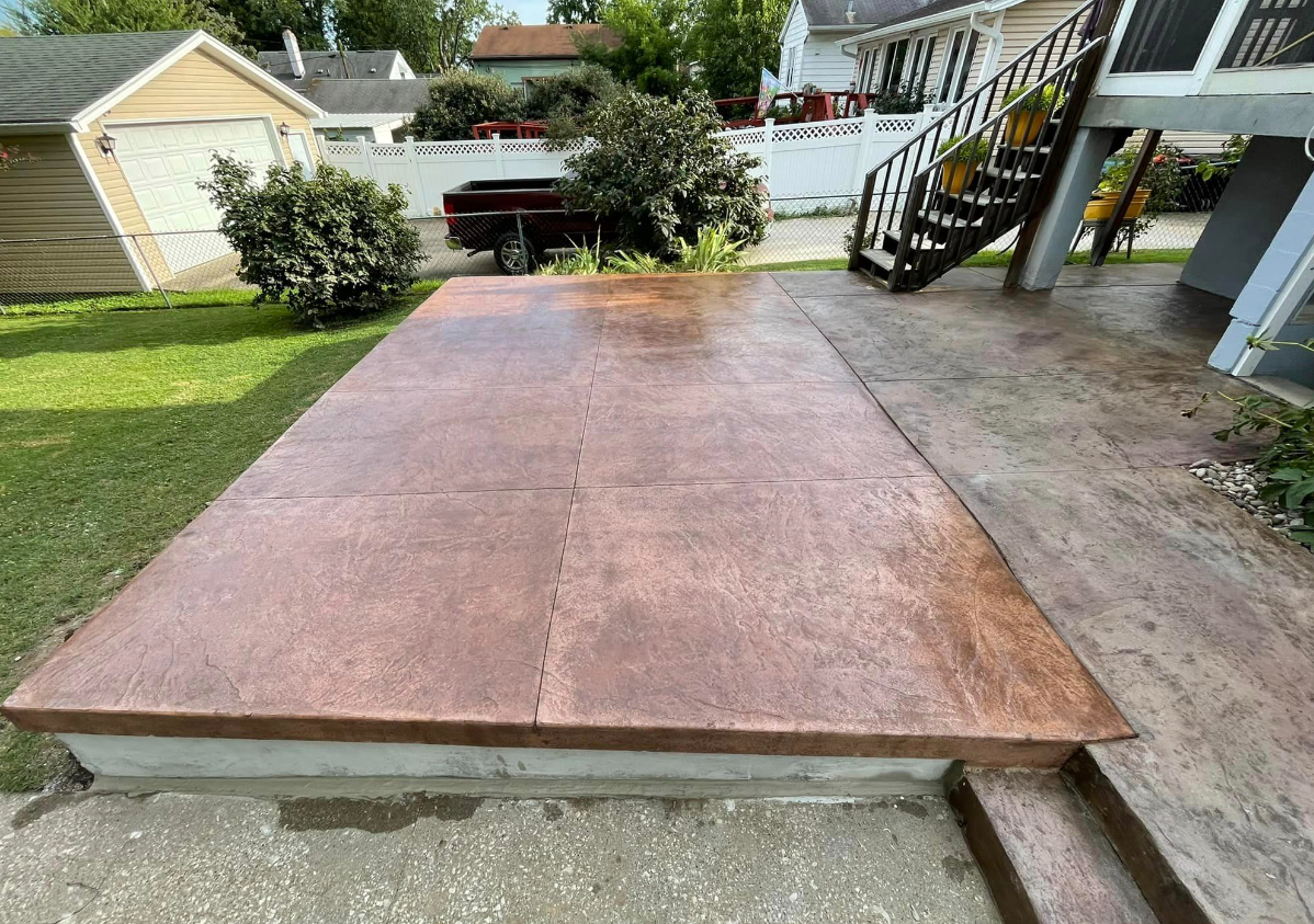 Louisville P.R. Concrete work photo