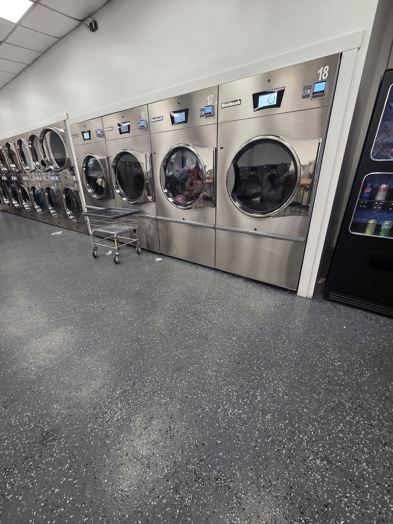 The Clean Machine Laundromat work photo