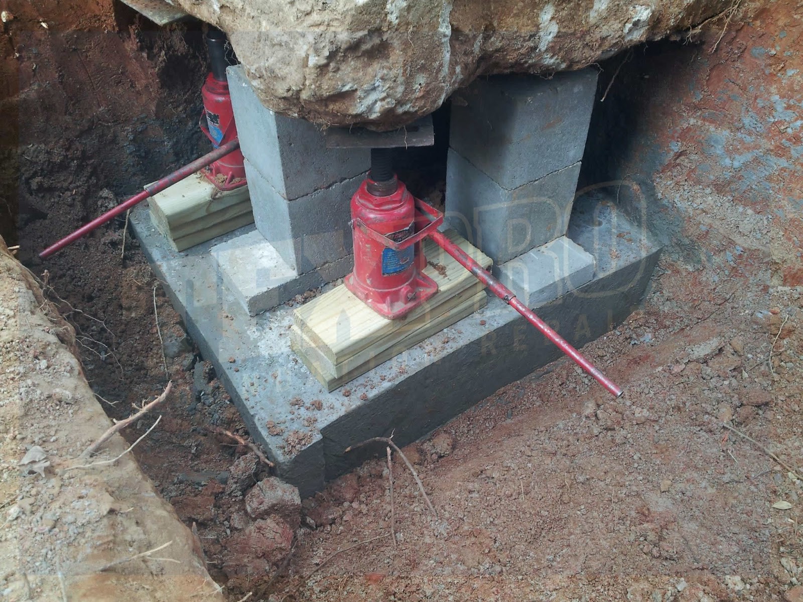 Texpro Foundation Repair work photo