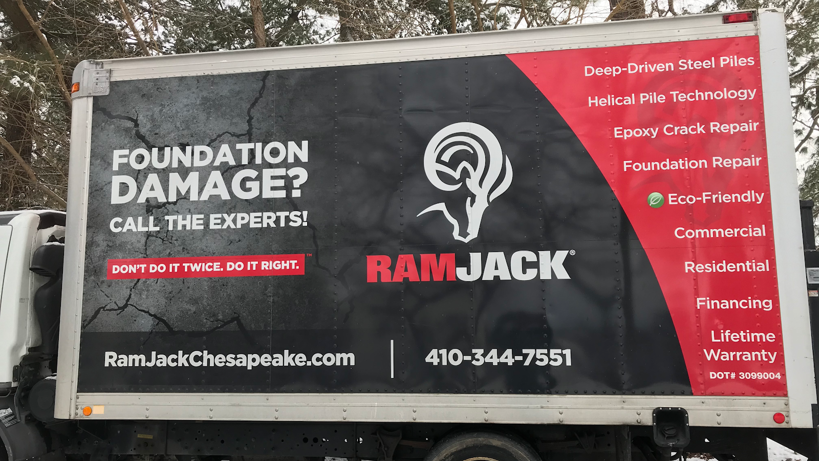 Ram Jack of Maryland & D.C. work photo