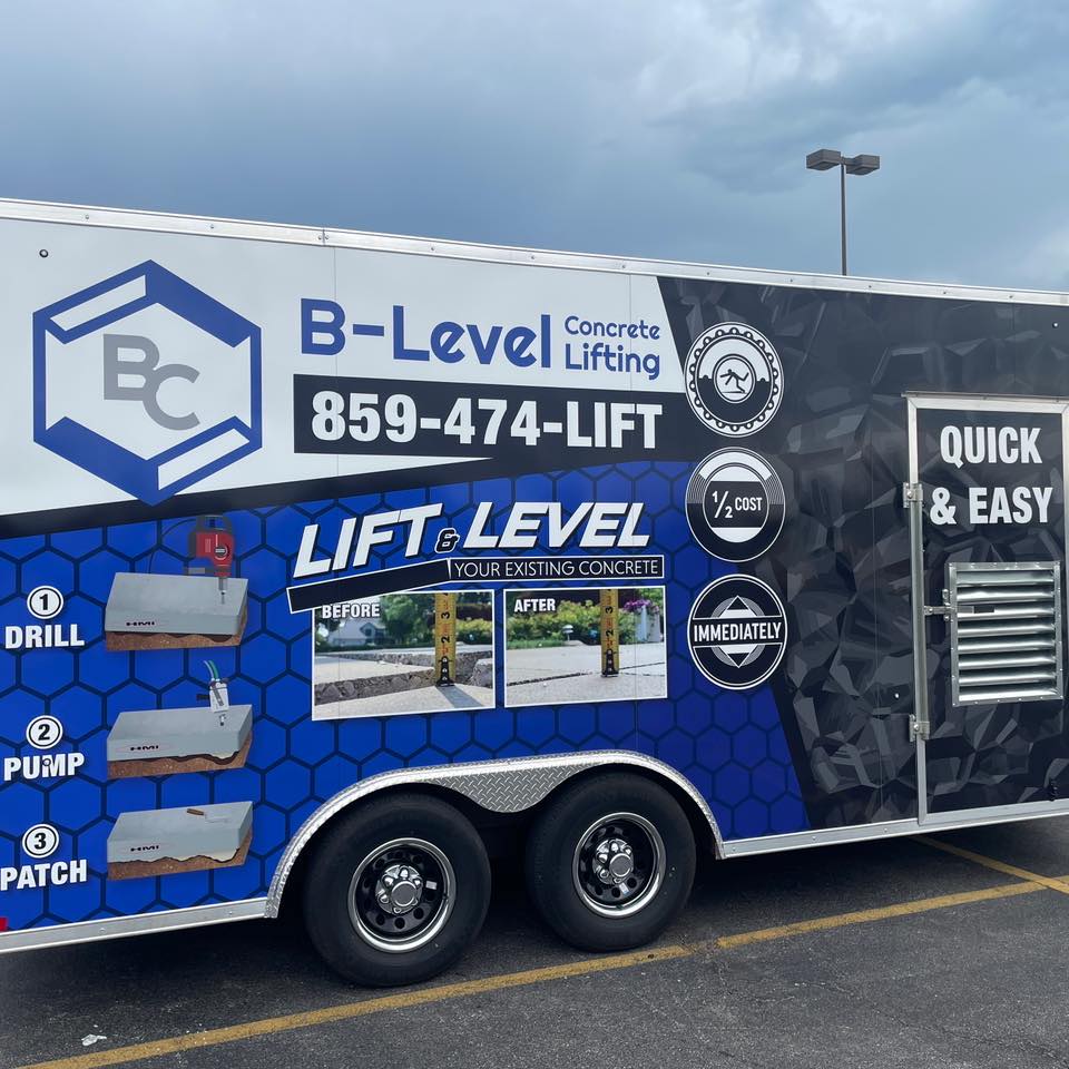 B-Level Concrete Lifting LLC work photo