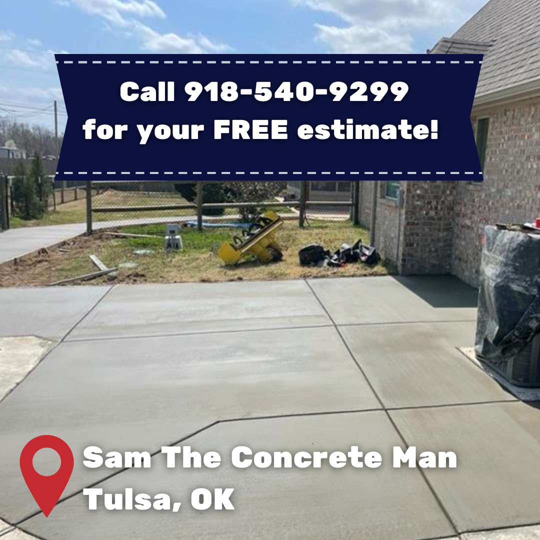 Sam The Concrete Man Tulsa work photo