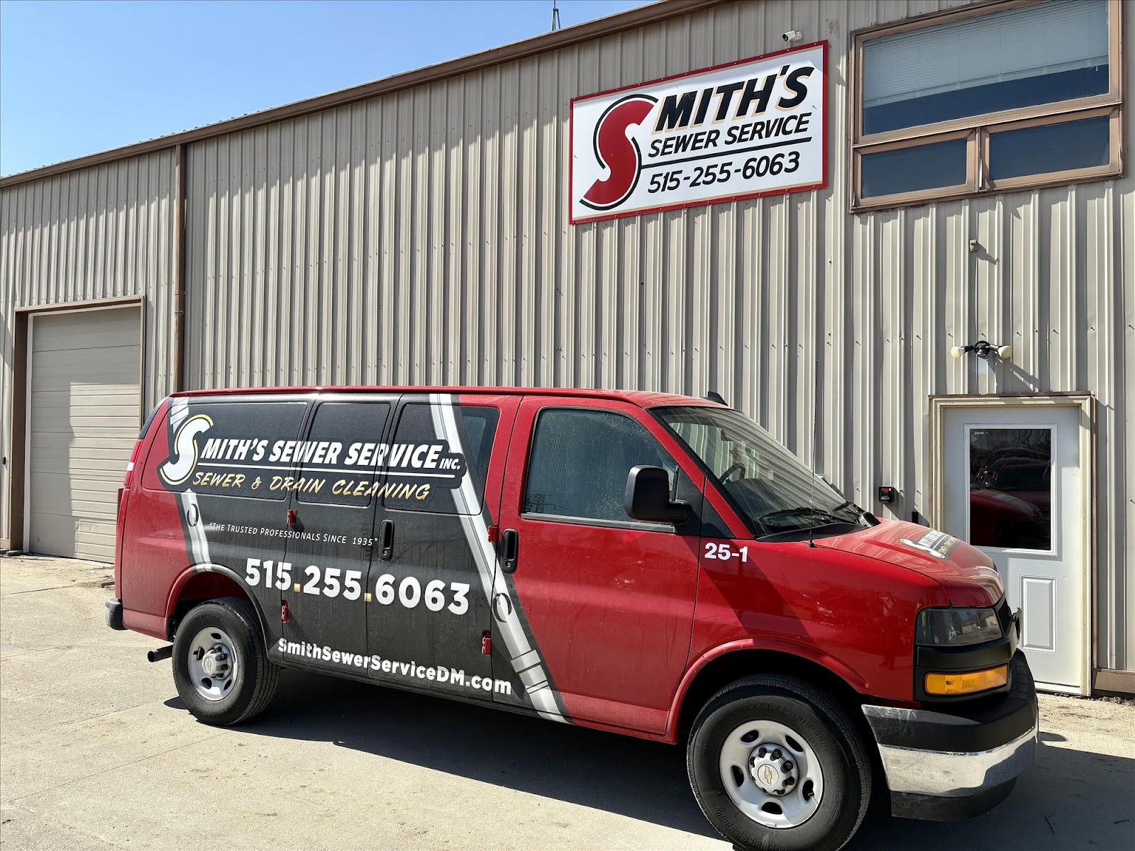 Smith's Sewer Service Inc. work photo