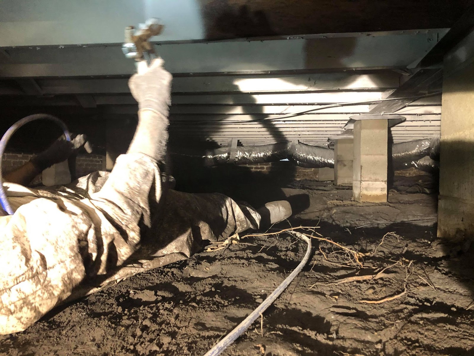 Clean Safe Crawlspace work photo