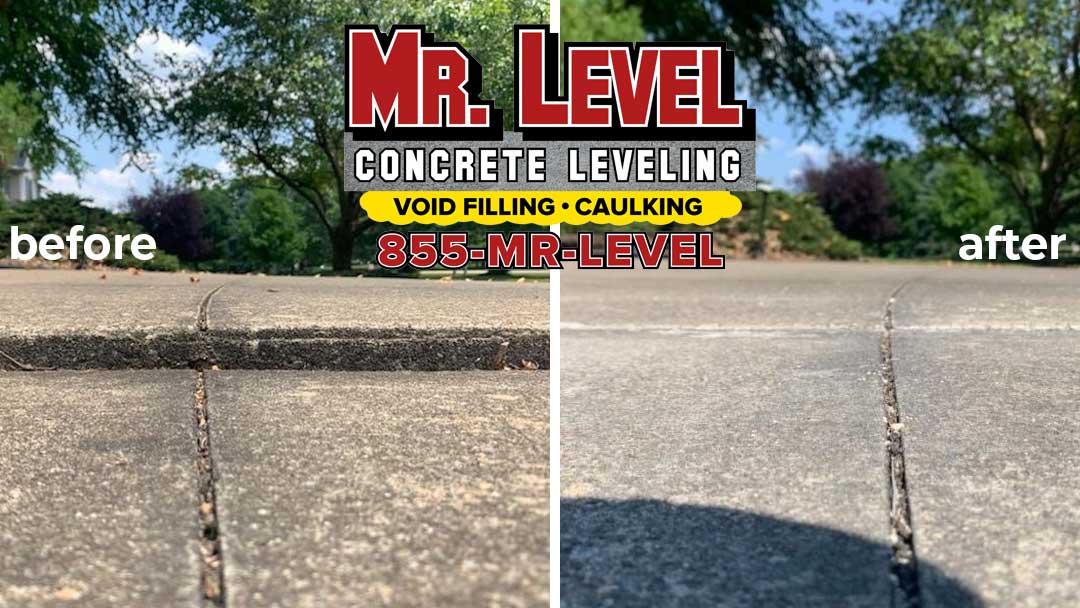 Mr. Level Concrete Leveling - Cleveland work photo