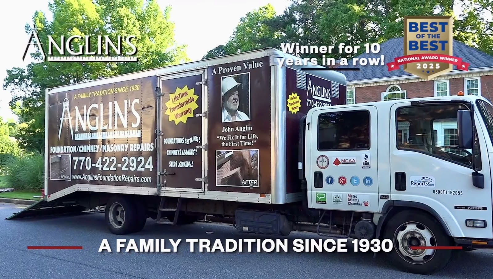 Anglin's Foundation & Chimney Repair work photo