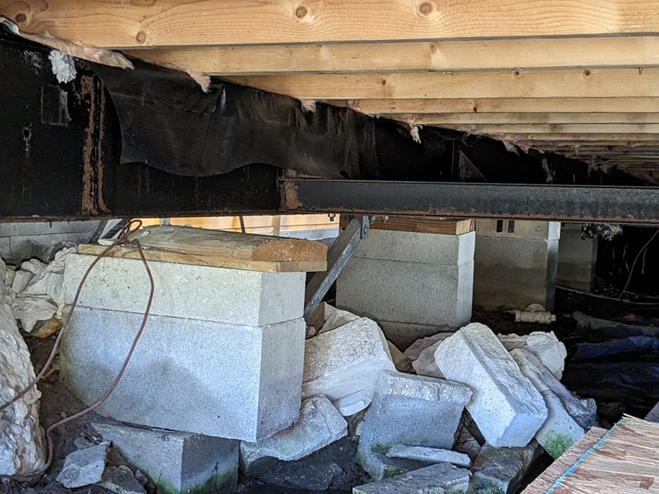Jacksonville Mobile Home Leveling and Anchoring work photo