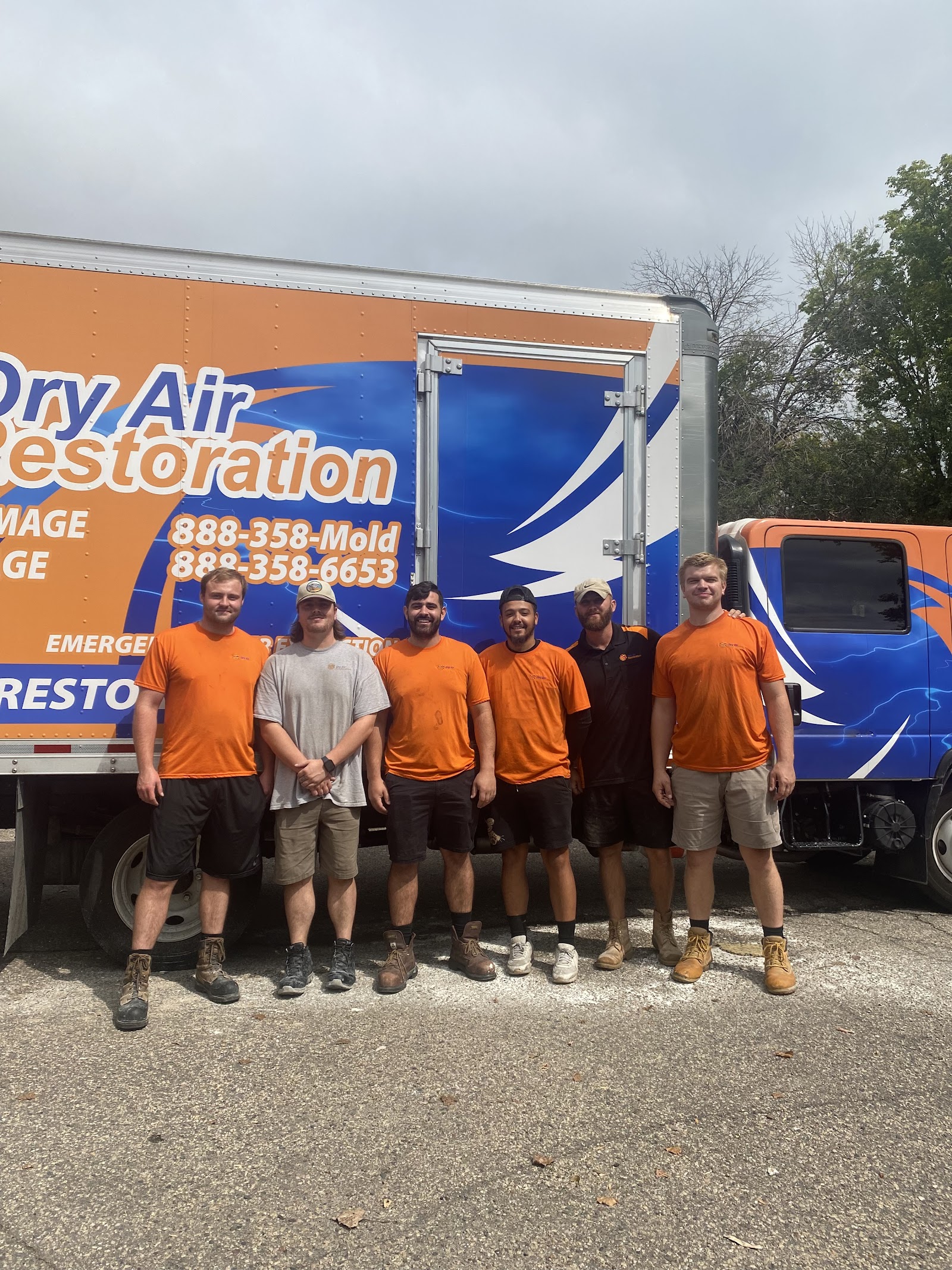 Dry Air Restoration Inc. work photo