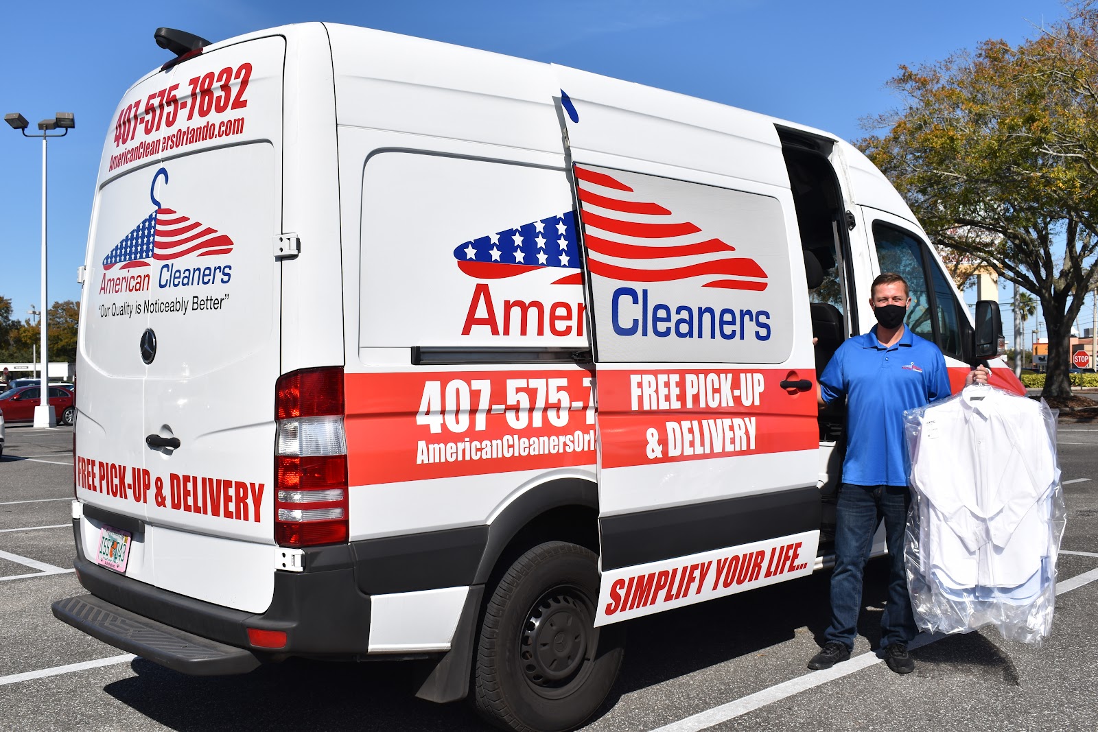 American Dry Cleaners work photo