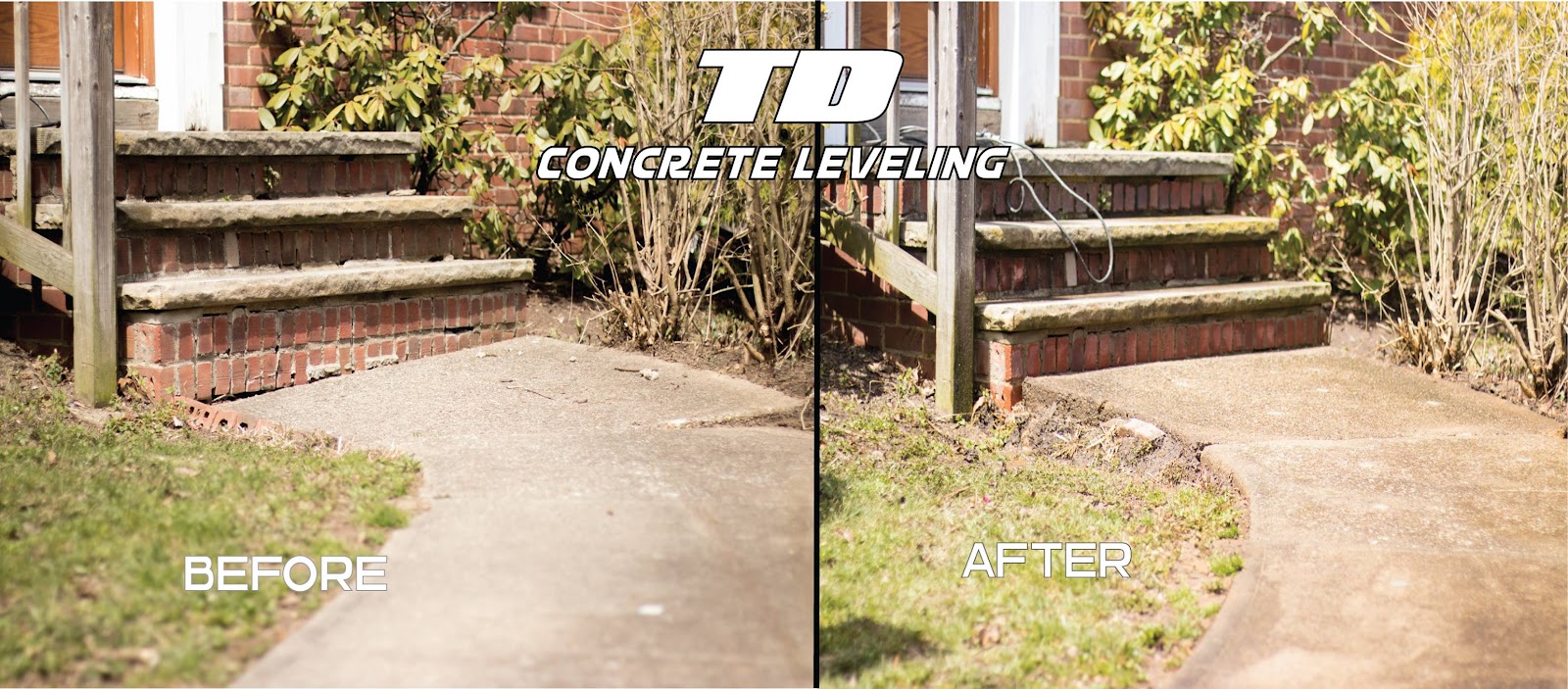 TD Concrete Leveling work photo