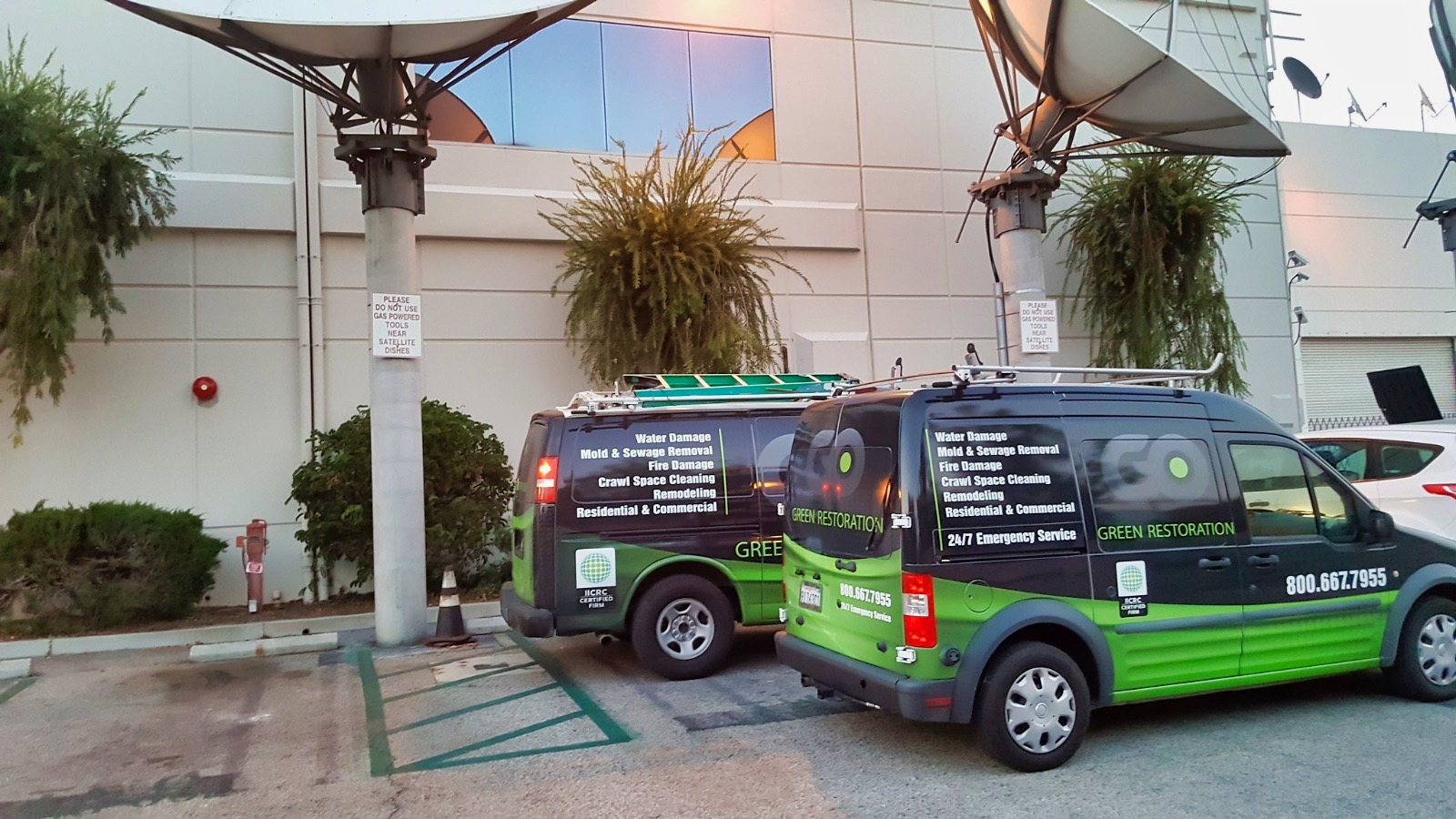 Go Green Restoration Los Angeles work photo