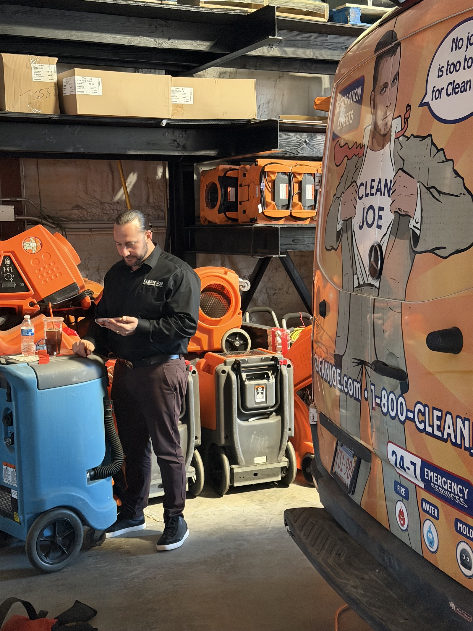 Clean Joe work photo