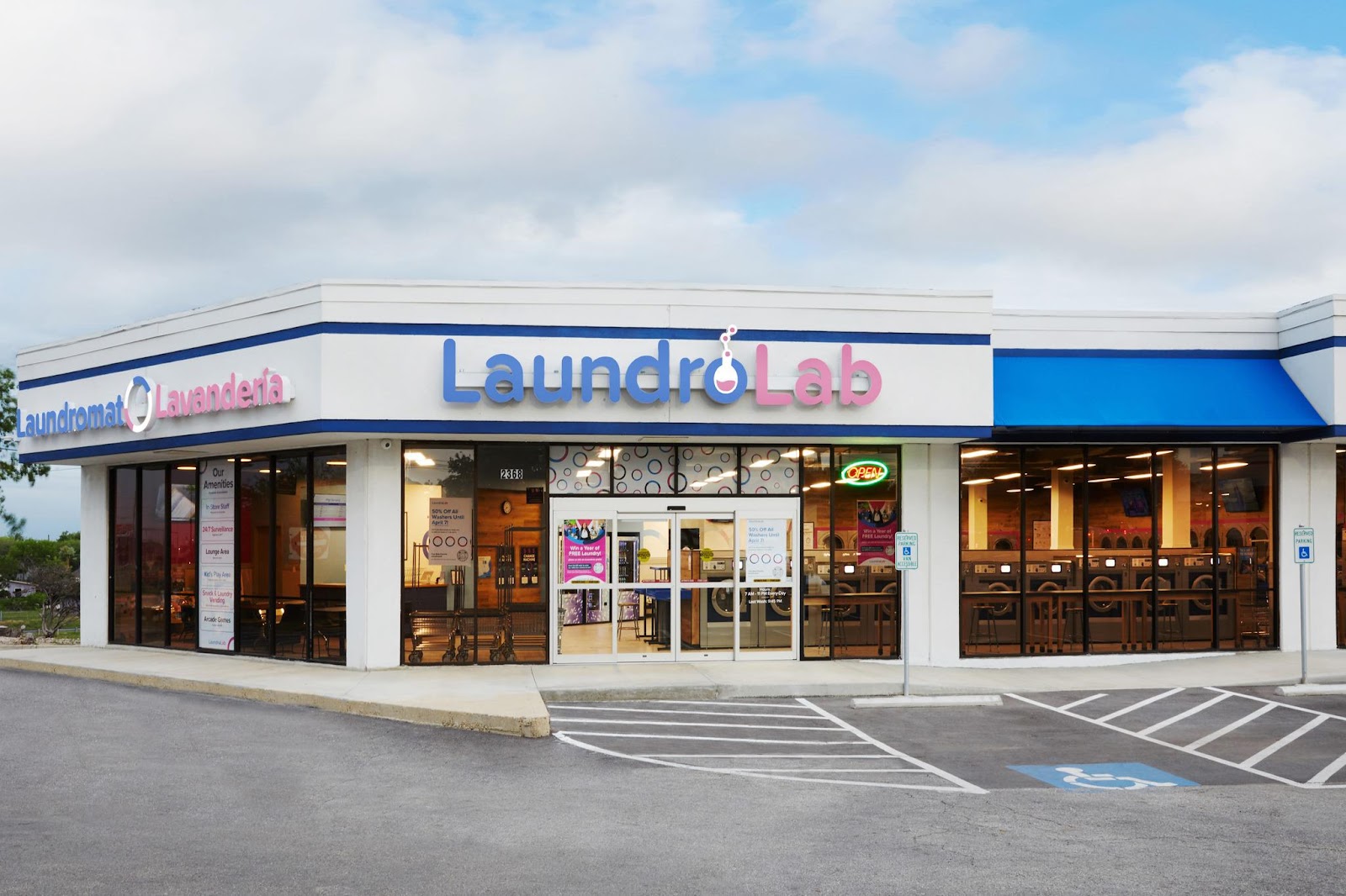 LaundroLab Laundromat work photo